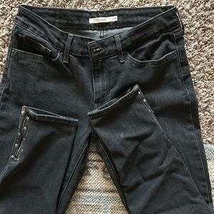 Levi’s skinny Jean faded black